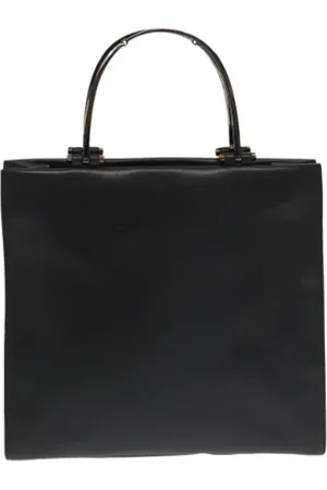 Gucci Femme, Pre-owned, Noir, Taille: ONE Size Pre-owned Cuir sacs-gucci