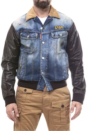 Dsquared2 Homme, Vestes, Bleu, Taille: XL Veste Kaban Homme Bleu Marine