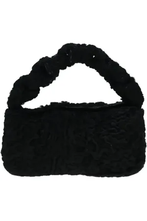 Fendi Femme, Pre-owned, Noir, Taille: ONE Size Pre-owned Laine sacs-fendi