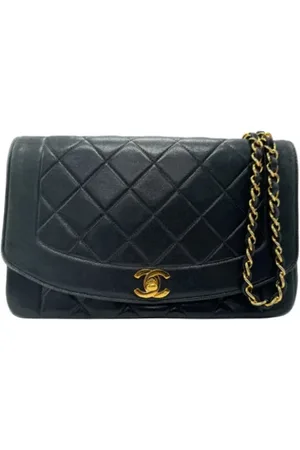 CHANEL Femme, Pre-owned, Noir, Taille: ONE Size Pre-owned Cuir sacs-chanel