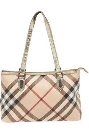 Burberry Femme, Pre-owned, , Taille: ONE Size Pre-owned Tissu cabas