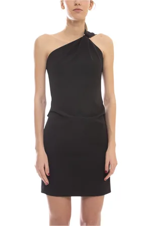 Moschino Femme, Robes, Noir, Taille: 36 FR Robe Cady Noire pour Femmes