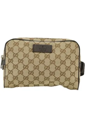 Gucci Femme, Pre-owned, , Taille: ONE Size Pre-owned Toile sacs-ports-paule