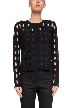 Pinko Femme, Pulls, Noir, Taille: 40 FR Pull noir pour femme