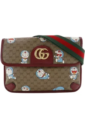 Gucci Femme, Pre-owned, Multicolore, Taille: ONE Size Pre-owned Toile sacs-gucci