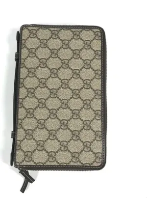 Gucci Femme, Pre-owned, , Taille: ONE Size Pre-owned Coton petite-maroquinerie