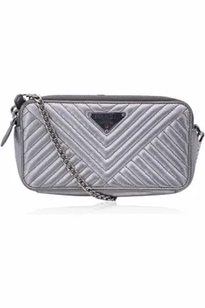 Prada Femme, Pre-owned, Gris, Taille: ONE Size Pre-owned Cuir sacs-prada