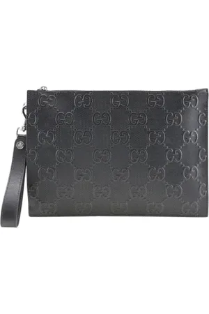 Gucci Homme, Pre-owned, Noir, Taille: ONE Size Pre-owned Cuir sacs-gucci