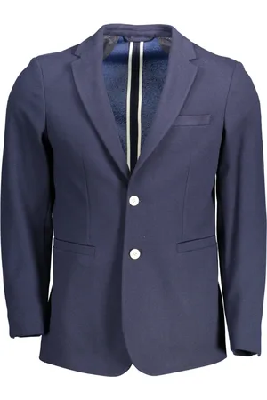 GANT Homme, Vestes, Bleu, Taille: XL Veste Classique Homme Bleue Slim Fit