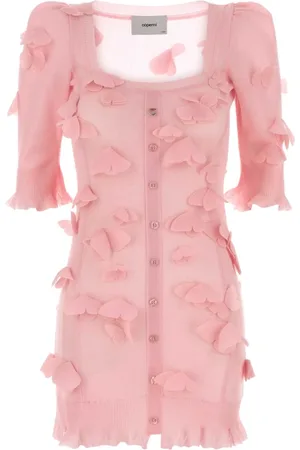 COPERNI Femme, Robes, Rose, Taille: 38 FR Robe Mini en Tricot Rose