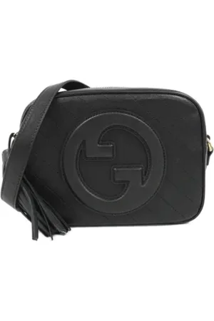 Gucci Homme, Pre-owned, Noir, Taille: ONE Size Pre-owned Cuir sacs-gucci