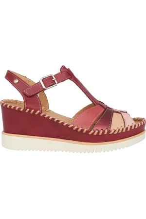 Pikolinos Femme, Chaussures, Rouge, Taille: 36 EU Sandale rouge pour femme pour l