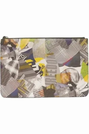 Fendi Femme, Pre-owned, Multicolore, Taille: ONE Size Pre-owned Cuir pochettes-minaudieres