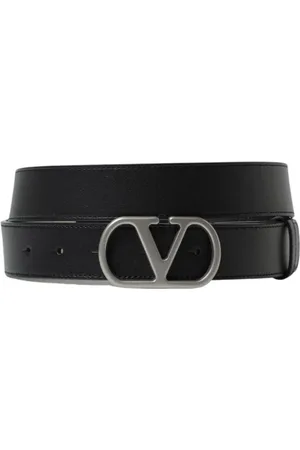 VALENTINO GARAVANI Homme, Accessoires, Noir, Taille: 95 CM Ceinture en cuir de luxe
