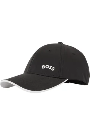 HUGO BOSS Homme, Accessoires, Noir, Taille: ONE Size Casquette Courbée Audacieuse