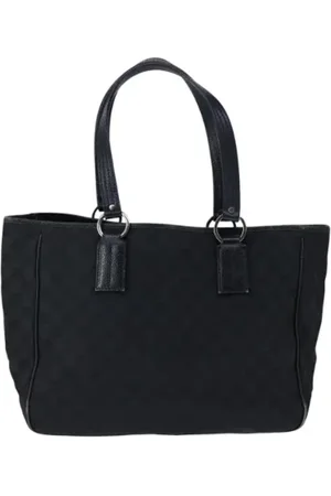 Gucci Femme, Pre-owned, Noir, Taille: ONE Size Pre-owned Toile sacs-gucci