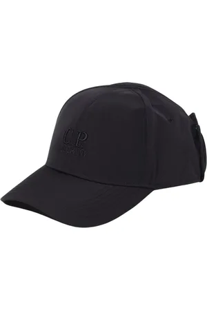 C.P. Company Homme, Accessoires, Noir, Taille: M Casquette noire avec fermeture réglable