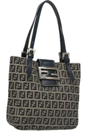 Fendi Femme, Pre-owned, Multicolore, Taille: ONE Size Pre-owned Toile sacs-main