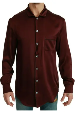 Dolce & Gabbana Homme, Chemises, Rouge, Taille: L Casual Chemises
