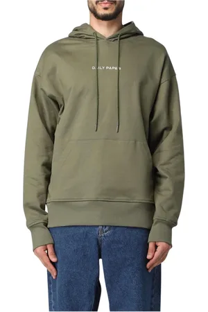 Daily paper Homme, Sweatshirts et sweats à capuche, Vert, Taille: L Sweat à capuche Vert Élégant Confortable Décontracté