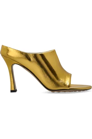 Bottega Veneta Femme, Chaussures, Jaune, Taille: 38 EU Tongs à talons Rana