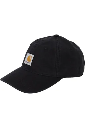 Carhartt Homme, Accessoires, Noir, Taille: ONE Size Casquette de baseball en toile noire