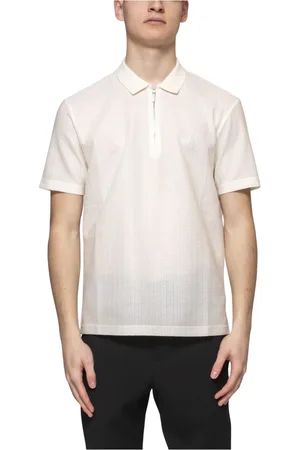 Emporio Armani Homme, Tops, , Taille: M Polo Homme Fantaisie Blanc