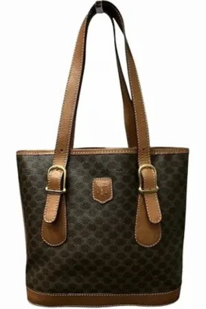 Céline Femme, Pre-owned, Brun, Taille: ONE Size Pre-owned Cuir sacs-main