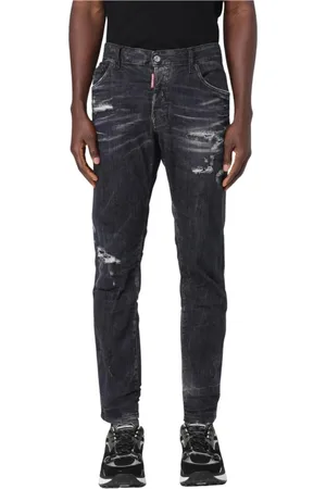 Dsquared2 Homme, Jeans, Noir, Taille: L Cool Guy Jeans Noirs Déchirés