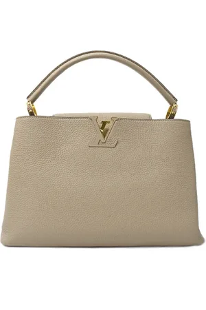 LOUIS VUITTON Femme, Pre-owned, Gris, Taille: ONE Size Pre-owned Cuir sacs-main
