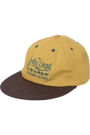Brain Dead Homme, Accessoires, Multicolore, Taille: ONE Size Casquette Baseball TwoTone Design Élégant Kaki