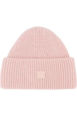 Acne Studios Unisex, Accessoires, Rose, Taille: ONE Size Rose Laine Face Beanie