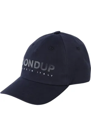 Dondup Homme, Accessoires, Bleu, Taille: ONE Size Casquette de Baseball Bleue Accessoire Élégant