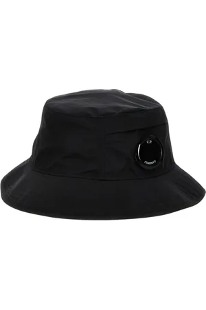 C.P. Company Homme, Accessoires, Noir, Taille: L Chapeau Seau Résistant à l