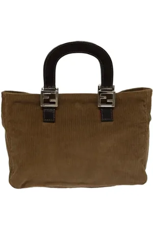 Fendi Femme, Pre-owned, Brun, Taille: ONE Size Pre-owned Toile sacs-fendi