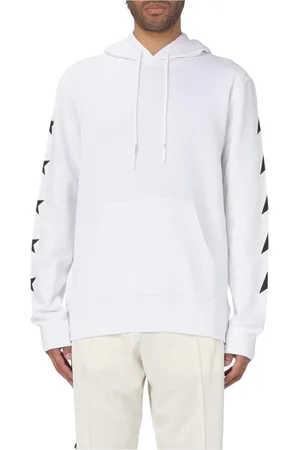 Golden Goose Homme, Sweatshirts et sweats à capuche, Blanc, Taille: L Sweat à manches étoilées