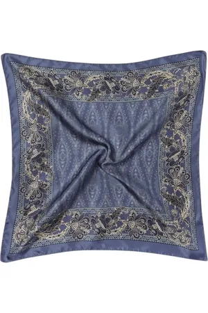 Etro Homme, Accessoires, Bleu, Taille: ONE Size Mouchoir de Poche Bleu à Motif Intriqué