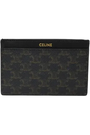 Céline Femme, Pre-owned, Noir, Taille: ONE Size Pre-owned Cuir petite-maroquinerie