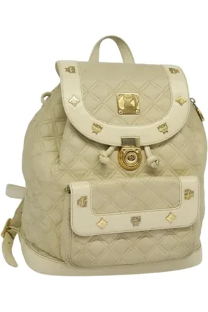 MCM Femme, Pre-owned, , Taille: ONE Size Pre-owned Cuir sacs-dos