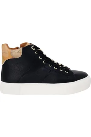 ALVIERO MARTINI 1A CLASSE Femme, Chaussures, Noir, Taille: 35 EU Baskets Montantes en Cuir Noir Femme