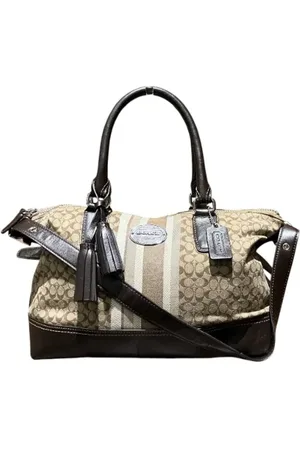 Coach Femme, Pre-owned, Brun, Taille: ONE Size Pre-owned Toile sacs-main