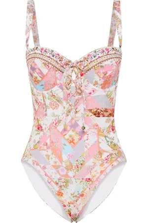 Camilla Femme, Maillots de bain, Multicolore, Taille: 42 FR Maillot de Bain Balconnet Floral