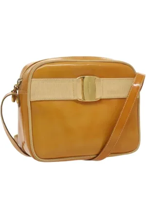 Salvatore Ferragamo Femme, Pre-owned, , Taille: ONE Size Pre-owned Cuir sacs-ports-paule