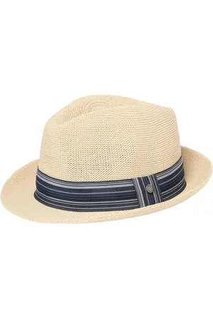 Barbour Homme, Accessoires, , Taille: M Chapeau Fedora en Paille Protection Élégante