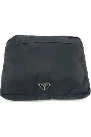 Prada Femme, Pre-owned, Noir, Taille: ONE Size Pre-owned Nylon sacs-prada
