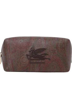 Etro Homme, Sacs, Brun, Taille: ONE Size Trousse de Maquillage Paisley Multicolore