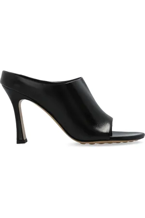 Bottega Veneta Femme, Chaussures, Noir, Taille: 40 EU Tongs à talons Rana