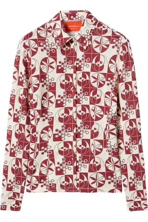 La DoubleJ Femme, Blouses et Chemises, Rouge, Taille: 40 FR Blouses & Chemises