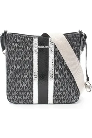 Michael Kors Femme, Pre-owned, Noir, Taille: ONE Size Pre-owned Toile sacs-ports-paule