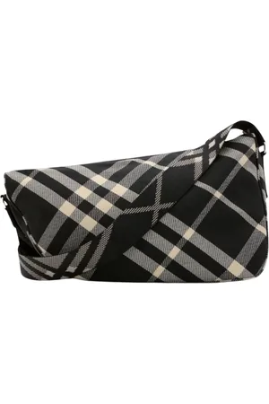 Burberry Homme, Sacs, Noir, Taille: ONE Size Sac à bandoulière Croissant Noir Homme